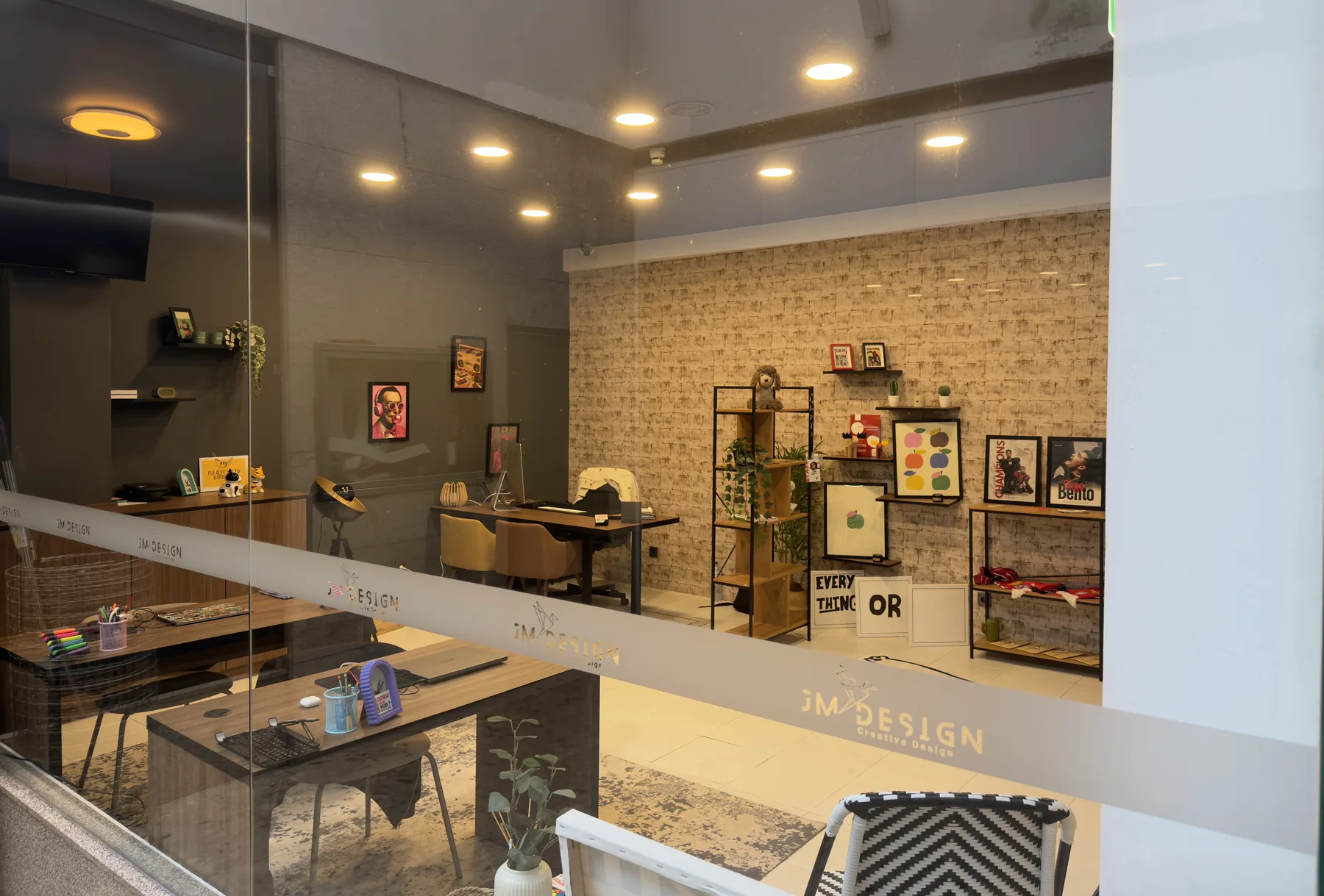 Espaço da JM Design em Paços de Ferreira